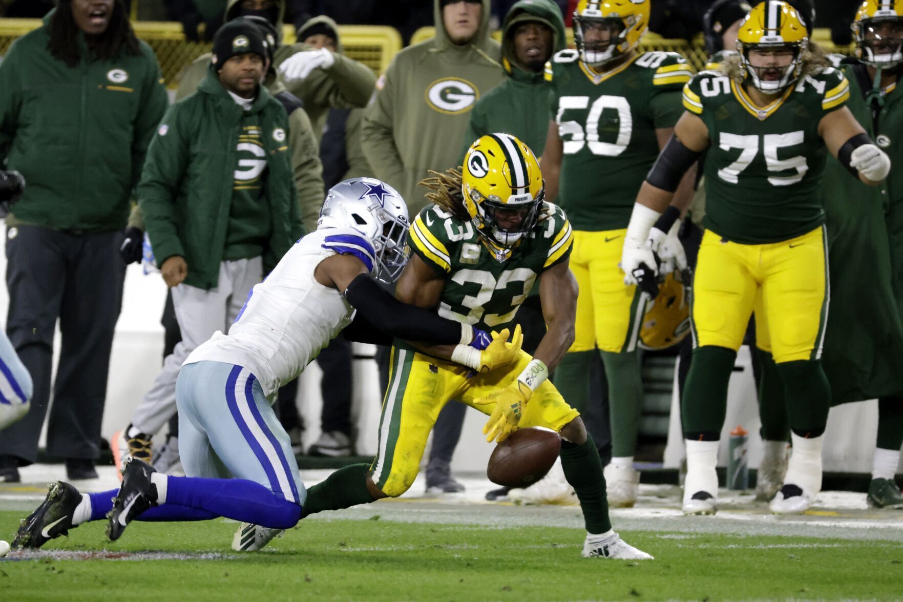 Cowboys Packers Football